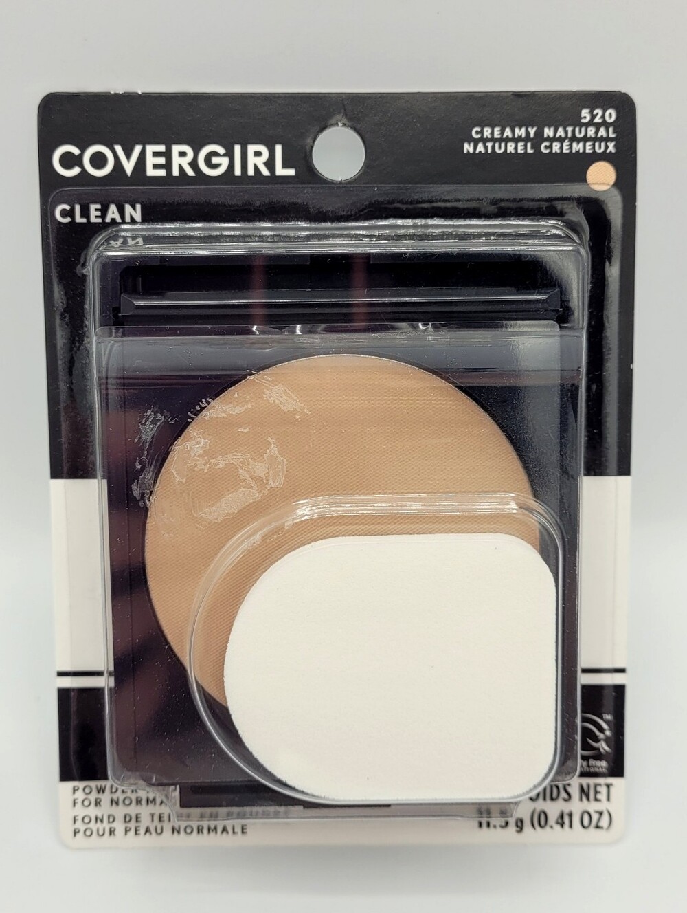 Covergirl Clean Powder Foundation for Normal Skin 520 Creamy Natural NIB